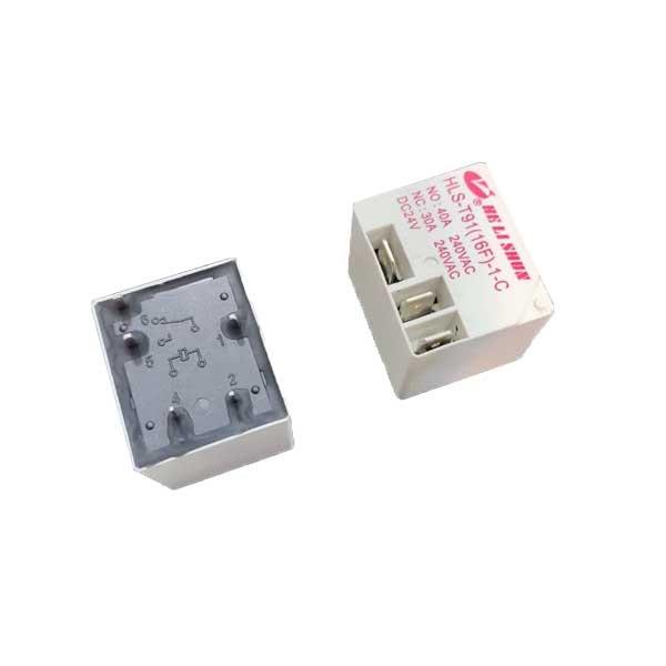 رله کولری فیش خور ۱۲ ولت ۳۰ آمپر ۵ پایه